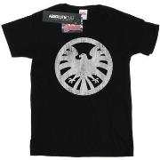T-shirt Marvel Agents Of SHIELD Distressed Logo
