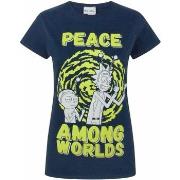 T-shirt Rick And Morty Peace Among Worlds