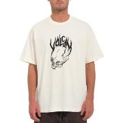 T-shirt Volcom Camiseta Tomstone - Dirty White