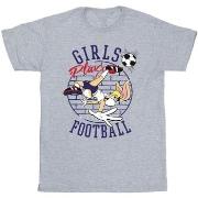 T-shirt enfant Dessins Animés Lola Bunny Girls Play Football
