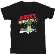 T-shirt Disney Toy Story Rex Christmas Burst