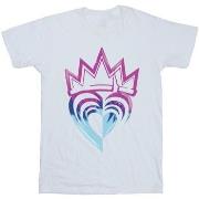 T-shirt enfant Disney Descendants Pink Crown