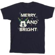 T-shirt Disney Mickey Mouse Merry Bright