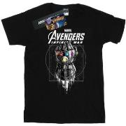 T-shirt enfant Marvel Avengers Infinity War Gauntlet