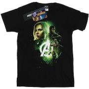 T-shirt enfant Marvel Avengers Infinity War Widow Panther Team Up