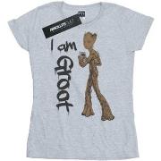 T-shirt Marvel Avengers Infinity War Graffiti Groot