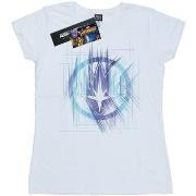 T-shirt Marvel Avengers Infinity War Guardian Lines