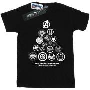 T-shirt Marvel Avengers Endgame Pyramid Icons