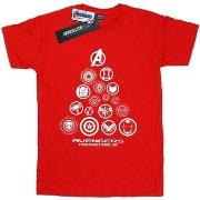 T-shirt Marvel Avengers Endgame Pyramid Icons