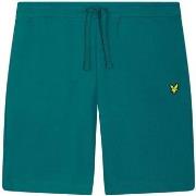 Short Lyle &amp; Scott ML414VOG SWEAT SHORT-X514 COURT GREEN