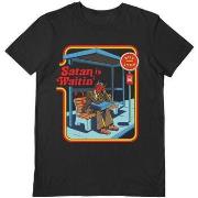 T-shirt Steven Rhodes Satan Is Waitin'