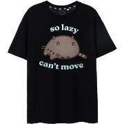T-shirt Pusheen So Lazy Can't Move