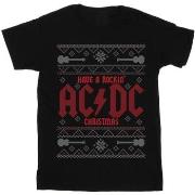 T-shirt Acdc Have A Rockin Christmas