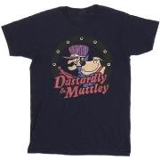 T-shirt Wacky Races Dastardly And Mutley Circle