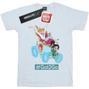 T-shirt Disney Wreck It Ralph Cinderella And Vanellope