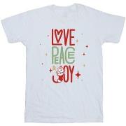T-shirt enfant Disney The Aristocats Marie Love Peace Joy