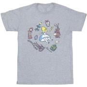 T-shirt enfant Disney Alice In Wonderland Falling