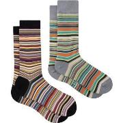 Chaussettes Paul Smith 2 Pack Stripe Chaussettes