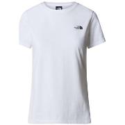 T-shirt The North Face TEE SHIRT SIMPLE DOME BLANC - TNF WHITE - M