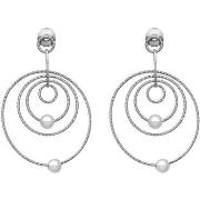 Boucles oreilles Orusbijoux Boucles D'oreilles Argent Rhodié Diamanté ...