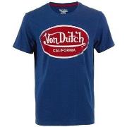 T-shirt Von Dutch TEE SHIRT - BLEU/ROUGE/BLANC - L