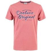 T-shirt Deeluxe TEE SHIRT ROSE - DIRTY PINK - M