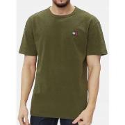 T-shirt Tommy Jeans T-SHIRT Homme Badge Vert