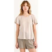 T-shirt Molly Bracken P1677CE-BEIGE