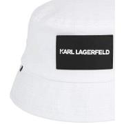 Casquette enfant Karl Lagerfeld Bob Junior blanc Z30144/10P - 56