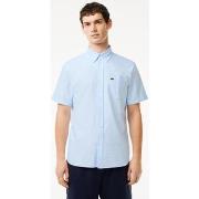 Chemise Lacoste Chemise manches courtes bleue