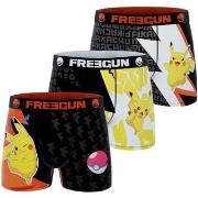 Boxers Freegun Lot de 3 boxers enfant Pokémon