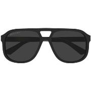 Lunettes de soleil Gucci GG1188S Lunettes de soleil, Noir/Gris, 52 mm