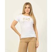 T-shirt Emporio Armani EA7 T-shirt à col rond Logo Series en coton str...