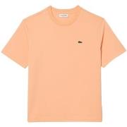T-shirt Lacoste T shirt femme Ref 62386 IXY Orange clair