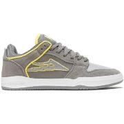 Chaussures de Skate Lakai Zapatillas Telford Low Grey/Refrective Suede