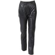 Pantalon Oakwood Pantalon jogpant en cuir Gift Metal Ref 60959 Noir