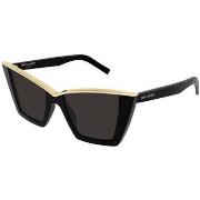 Lunettes de soleil Saint Laurent SL 570 Lunettes de soleil, Noir/Gris,...