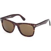 Lunettes de soleil Tom Ford FT1099 KEVYN Lunettes de soleil, Havana/Ma...