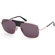 Lunettes de soleil Tom Ford FT1096 TEX Lunettes de soleil, Or/Fumée, 6...