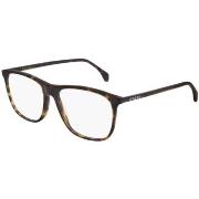 Lunettes de soleil Gucci GG0554O Cadres Optiques, Havana/Transparent, ...