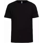 T-shirt Moschino T-shirt manches logo noir