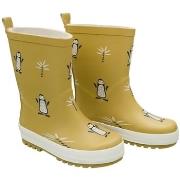 Bottes enfant Fresk Penguin Rain Boots - Mustard