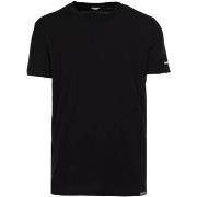 T-shirt Dsquared t-shirt noir homme de base