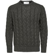 Pull Selected SLHBILL LS KNIT CABLE CREW NECK W - 16086658