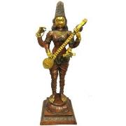 Statuettes et figurines Signes Grimalt Saraswati Debout