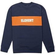 Veste enfant Element Sweat col rond - marine et camel