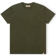 T-shirt Revolution T-Shirt Regular 1341 BOR - Army