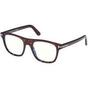 Lunettes de soleil Tom Ford FT5939-B Cadres Optiques, Havana, 52 mm