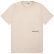 T-shirt Hinnominate T-shirt hinnomisé logo beige noir