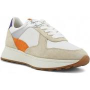 Chaussures Geox Amabel Sneaker Donna Off White Orange D45MDA02285C0794